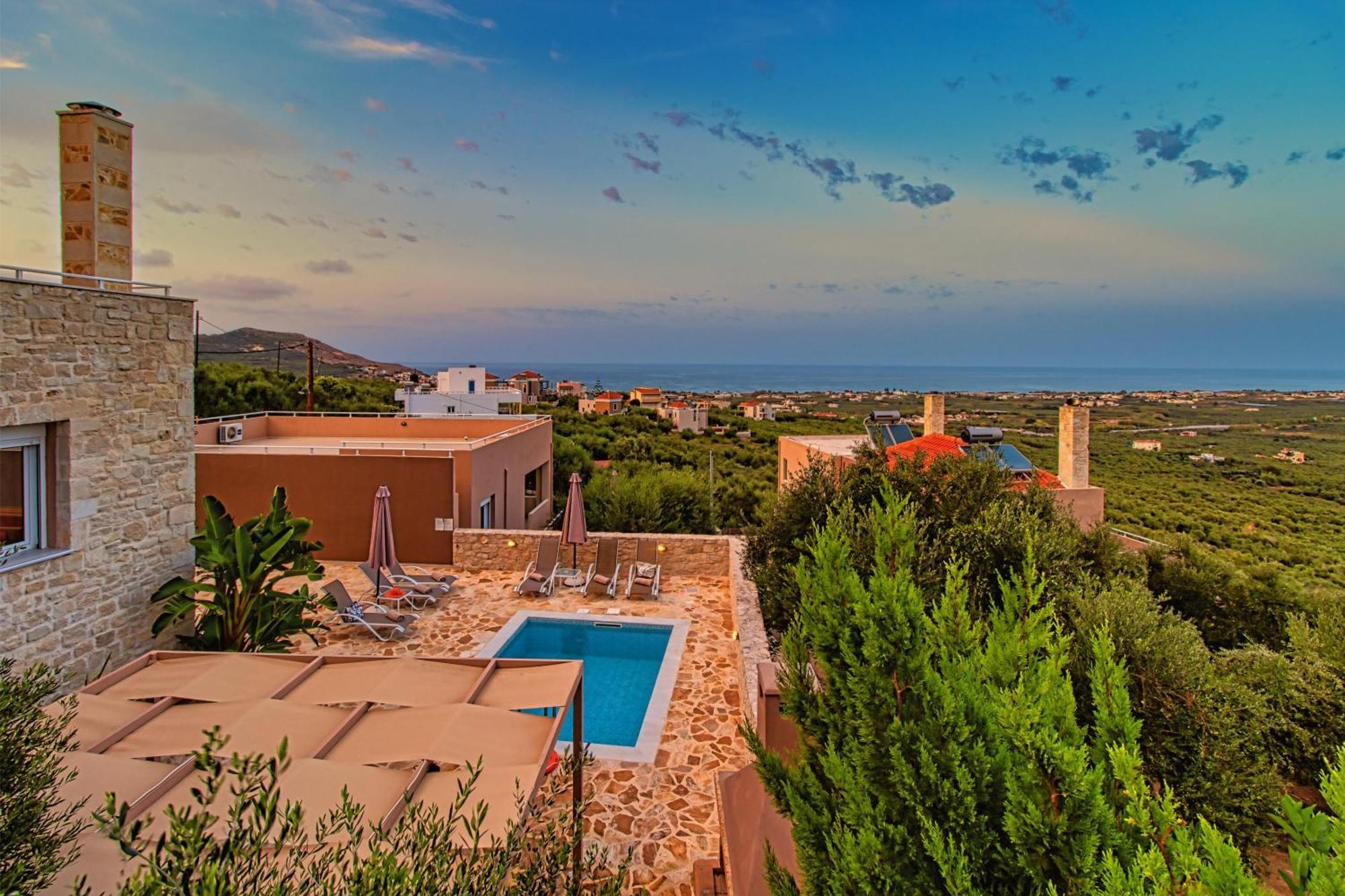 Theo Villas With Sea View Marathokefála Exteriér fotografie