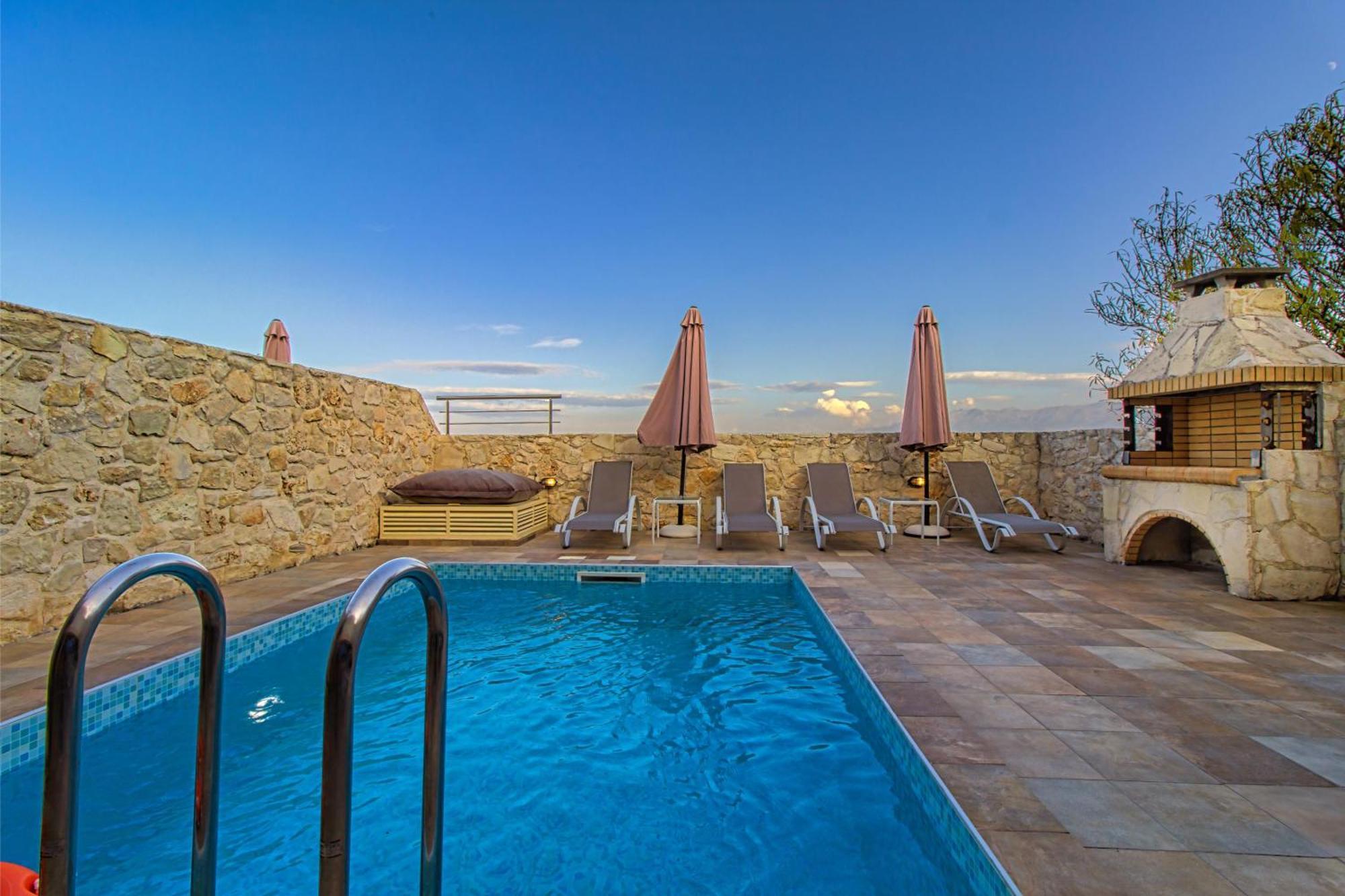 Theo Villas With Sea View Marathokefála Exteriér fotografie